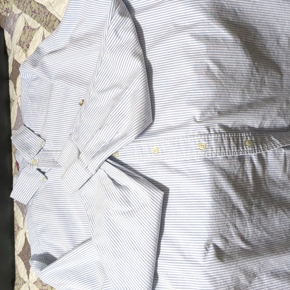 Polo Ralph Lauren Striped Button Up Shirt, Size M